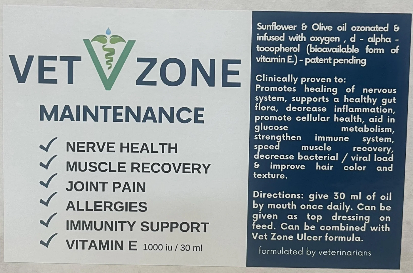 Vet Zone Maintenance